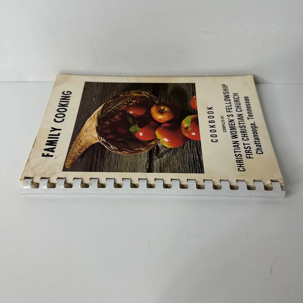 First Christian Church Cookbook Chattanooga Tennessee 1978 Vintage Recipes
